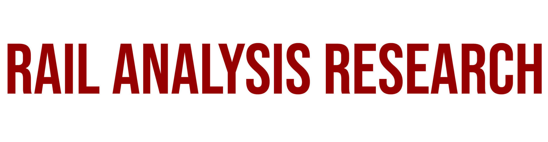 Rail Analysis Research